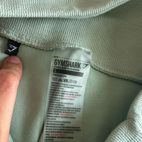 Gymshark size small knitted leggings cross waistline - Picture 9 of 9